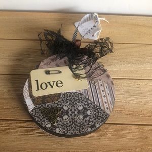 Steampunk themed ornament